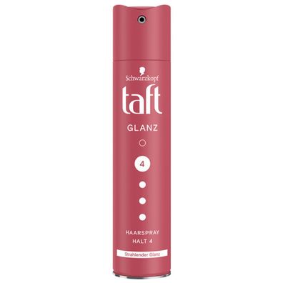 taft Glanz Haarspray Halt 4 bis zu 24h strahlender Glanz 250g