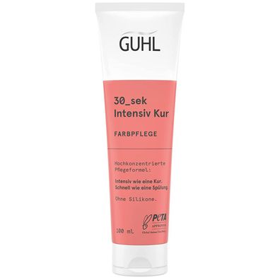 Guhl 30 Sek Intensiv Kur Farbpflege mit Himbeerkern Öl 100ml