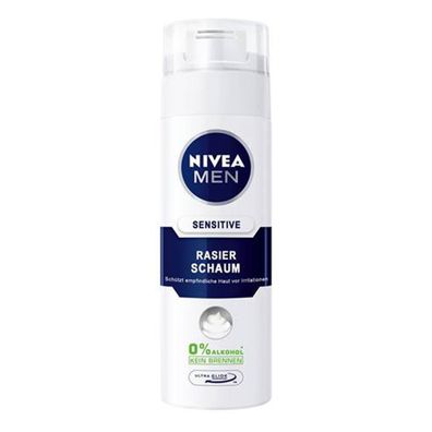 Nivea for Men Rasierschaum Sensitive für Männerhaut 200ml 6er Pack