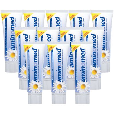 12 aminomed Zahnpasta, je 75 ml Dr. Liebe