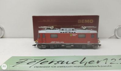 Bemo H0m DC 1258 147 Elektrolokomotive / Reichenau Tamins 627 / RhB / OVP