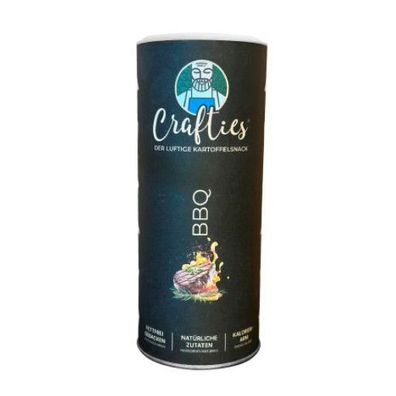 Kartoffelsnack BBQ Crafties fettfrei gebacken 60gr - 3 Stückzahlen
