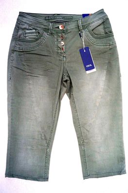 CECIL NEW YORK Caprihose W26 - 36 L19 Loose Fit Crash 3 Farben 49,99 € NEU