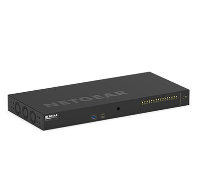 Netgear AV Line M4250-16XF - Switch - L3 - managed - 16 x 10 Gigabit SFP+ - Sei... ->