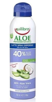 Equilibra, Aloe Vera After-Sun-Milch Spray, 150 ml