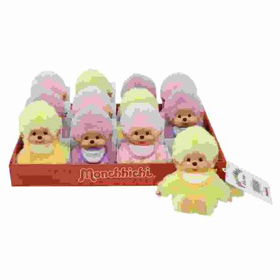 Monchhichi 15cm sortiert, 3 verschiedene Farben