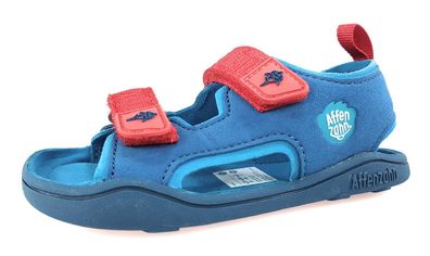 Affenzahn Vegan Airy Shark 00392-30009 Blau Navy Rot