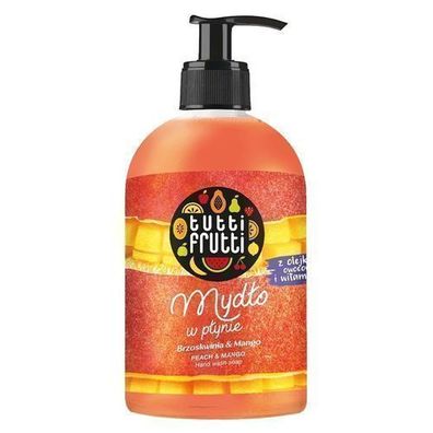 Farmona Tutti Frutti Fléssigseife mit Fruchtölen Pfirsich & Mango, 500ml