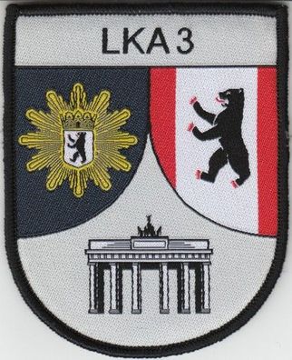 Klettabzeichen Polizei Berlin - Landeskriminalamt 3