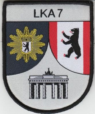 Klettabzeichen Polizei Berlin - Landeskriminalamt 7