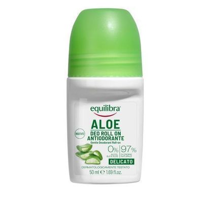 Equilibra Aloe Vera Roll-On Deodorant, 50 ml