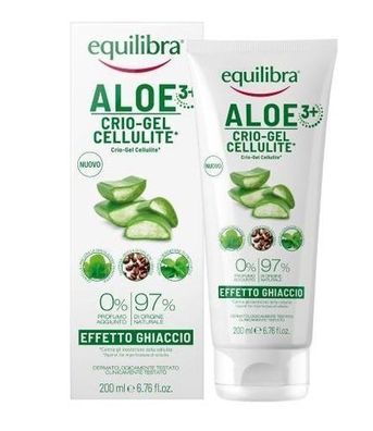 Equilibra Aloe Vera Gel 200ml Anti-Cellulite