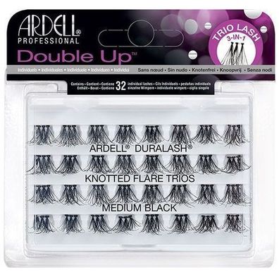 Ardell Double Up 32 Wimpernbüschel Schwarz Medium