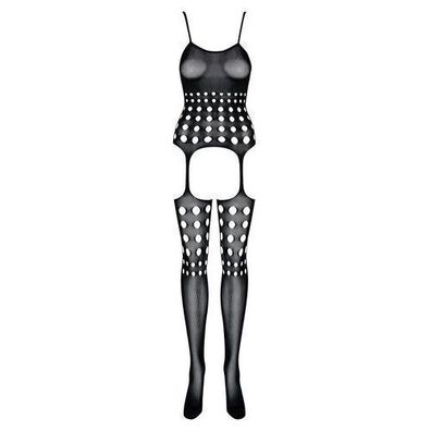 Elegante Obsessive G310 Bodystocking Schwarz in Einheitsgröße S/M/L - Verféhrerisches