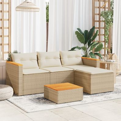 Gartenmöbel | Lounge-Set | Sitzgruppe | Poly Rattan | Sitzgarnitur | inkl. Tisch