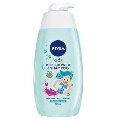 Nivea Kids 2-in-1 Körperwaschgel Apfel-Karamell Duft, 500ml