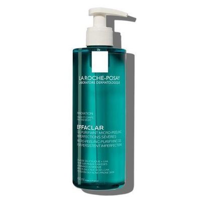 La Roche Posay Effaclar Mikro-Peeling Gesichts- und Körperreinigungsgel, 400 ml