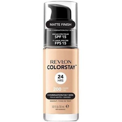 Revlon ColorStay SPF15 Foundation 200 Nude, 30 ml