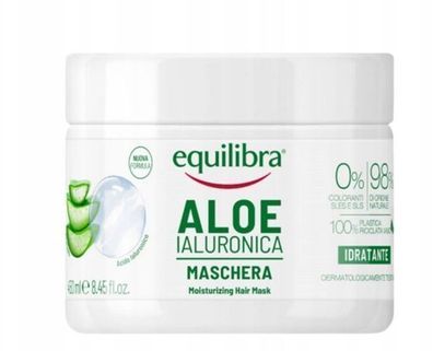 Equilibra Feuchtigkeitsmaske Aloe & Hyaluron, 450 ml