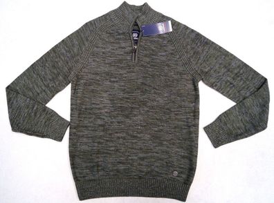 LERROS Pullover Herren Gr. M, L mit Reißverschluss khakigrün 69,99 € NEU