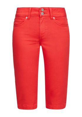 QS by s. Oliver Catie Damen Caprihose 3/4 Hose Gr. 36,38,40, 42 rot 39,99 NEU