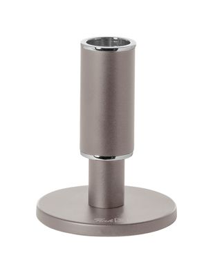 Fink RITMO, Leuchter, pulverbeschichtet, glatt, silberfarben, hellbraun, L. 10