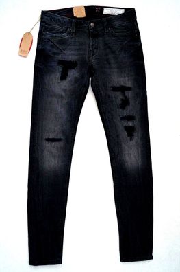 edc by ESPRIT SKIN Fit Damen Jeans W26 L32 Slim Fit Skinny Leg dunkelgrau NEU