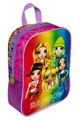 Rainbow High Rucksack Bunter Rucksack Schultasche im Rainbow High-Stil