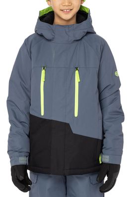 686 Kids Snow Jacke Geo Insulated orion blue clrblk - Größe: XS