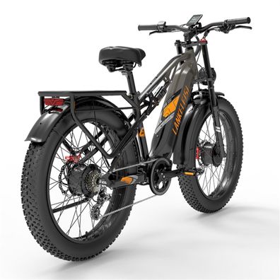 26´´ E-Bike Lankeleisi MG800 MAX Doppelmotor 1000 W 20Ah Samsung Akku E-MTB Herren