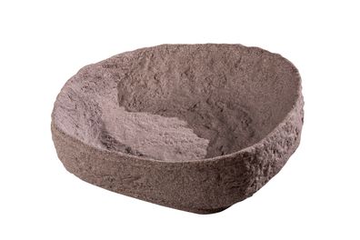 GreenLife Pflanzschale für Dekor-Regenspeicher Hinkelstein granitrot