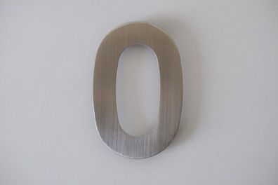 Bella Casa Edelstahl Hausnummer "0"