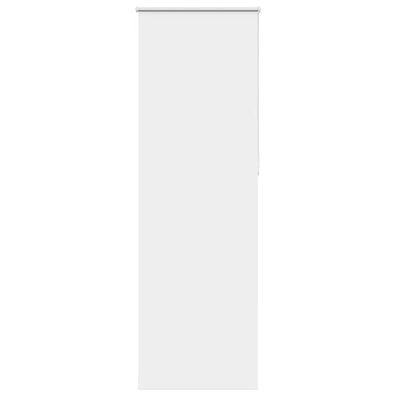 vidaXL Verdunkelungsrollo Weiß 70x230cm Stoffbreite 65,7 cm Polyester