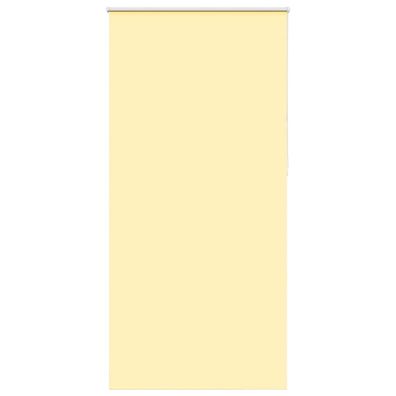 vidaXL Verdunkelungsrollo Gelb 100x210cm Stoffbreite 95,7 cm Polyester