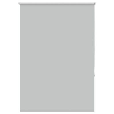 vidaXL Verdunkelungsrollo Hellgrau 95x175 cm Stoffbreite 90,7 cm
