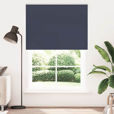 vidaXL Verdunkelungsrollo Marineblau 150x230 cm Stoffbreite 146,6 cm