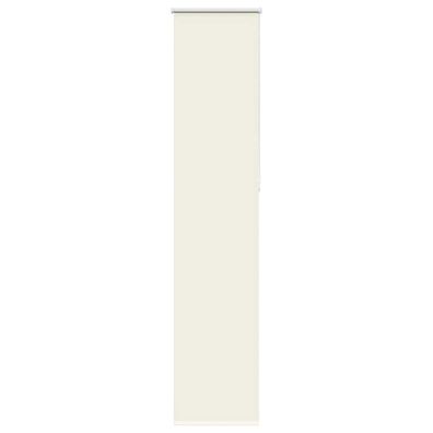 vidaXL Verdunkelungsrollo Cremeweiß 45x230cm Stoffbreite 40,7 cm
