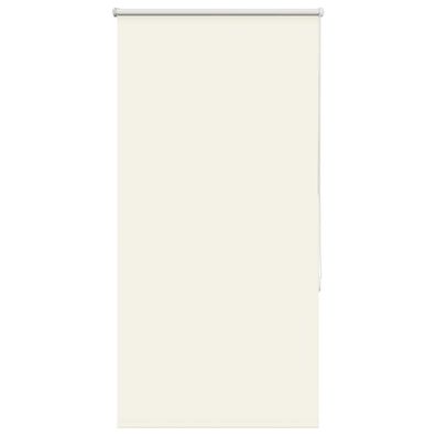 vidaXL Verdunkelungsrollo Cremeweiß 65x175cm Stoffbreite 60,7 cm
