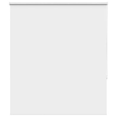 vidaXL Verdunkelungsrollo Weiß 130x150cm Stoffbreite 126,6cm Polyester