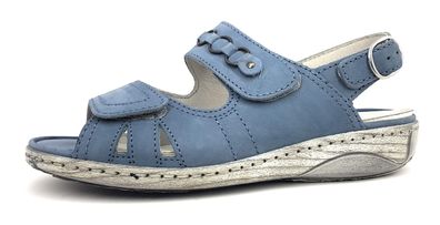 Waldläufer Garda 210004-191263 Blau Denim 263