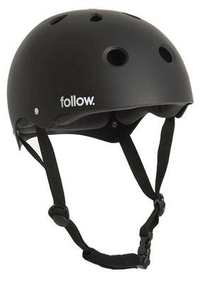 FOLLOW Wakeboard Helm Safety First Helmet black - Größe: L 59-62 cm