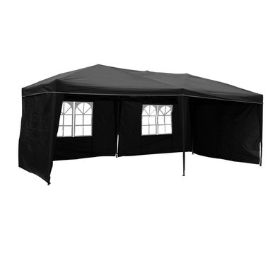 Easy Build Aluminium Falt Pavillon 6x3m Partyzelt + 4 Seitenteile Wasserdicht