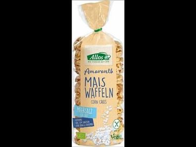 Allos Amaranth Mais-Waffeln Meersalz 100g