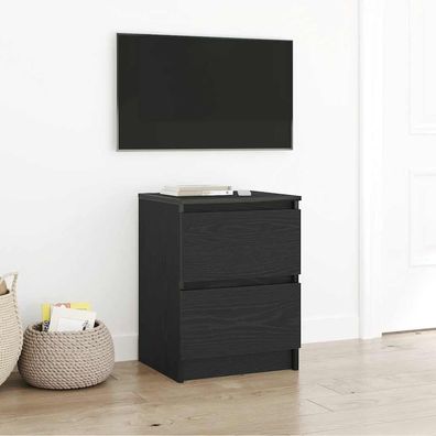 vidaXL TV-Schrank Schwarz 40x35x54 cm Holzwerkstoff