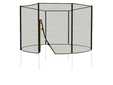 L-F-245 LifeStyle ProAktiv 245cm Sicherheitsnetz 130g/m² UV-Beständing