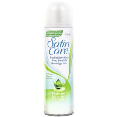 Gillette for Women Satin Care Rasiergel empfindliche Haut 200ml 6er Pack