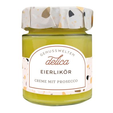 Aufstrich Prosecco Creme mit Eierlikör