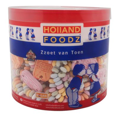 Holland Foodz Candy Uhren aus Traubenzucker Zuckerkomprimat 840g