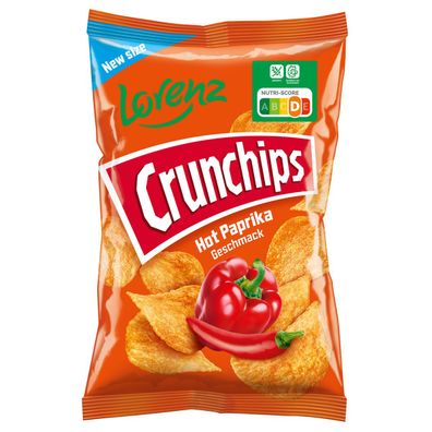 Crunchips Hot Paprika 150g