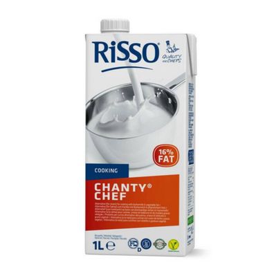 Risso Chanty Chef leichte Kochcreme Vegetarisch Kosher Halal 1000ml